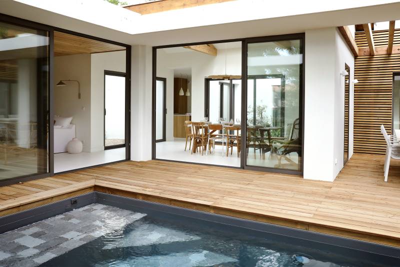 maison moderne en location pour événementiel biarritz