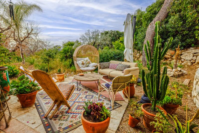 décoration bohème pour shooting cannes