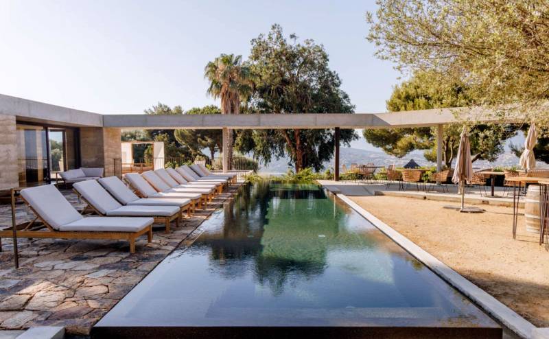 villa MAIA type maison californienne pour tournage en Corse