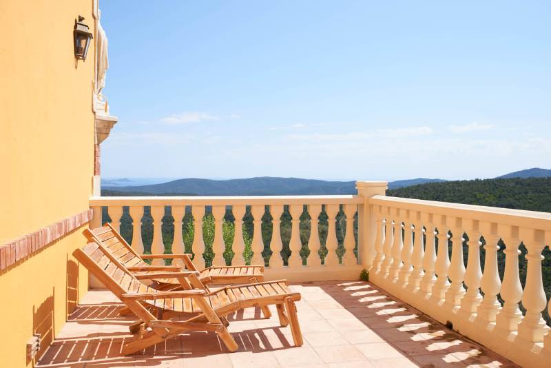 maison vue mer pour shooting saint tropez