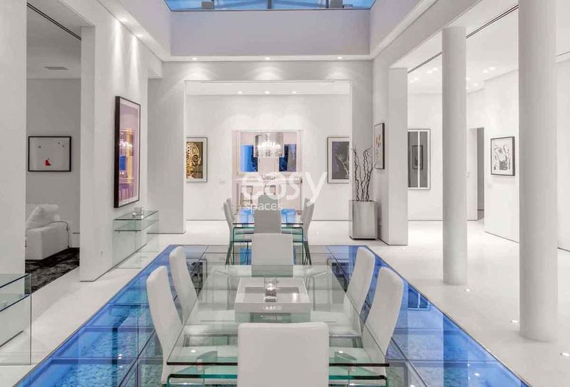 trouver une maison contemporaine pour un production photo