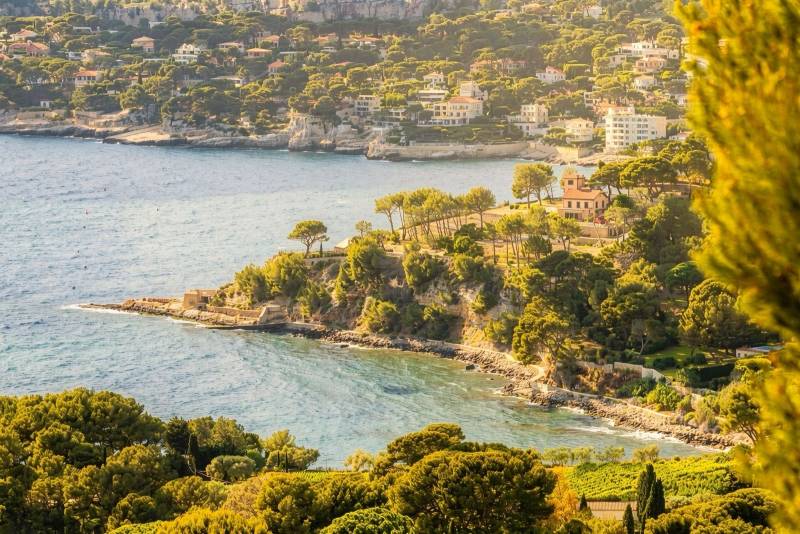 Maison Belle époque vue mer à louer pour shooting photo et tournage proche de Marseille