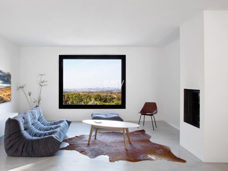 villa avec décoration scandinave pour prises de vues