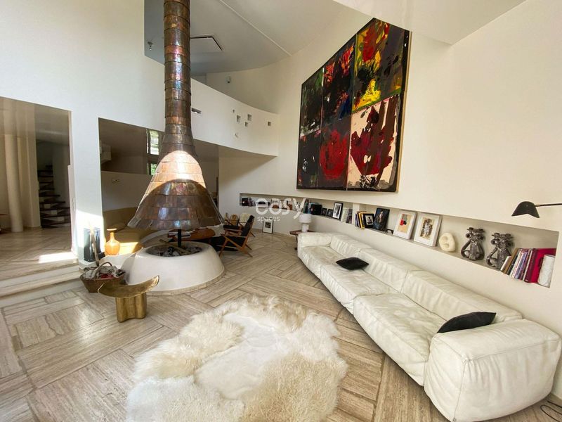 villa déco année 70 pour shooting