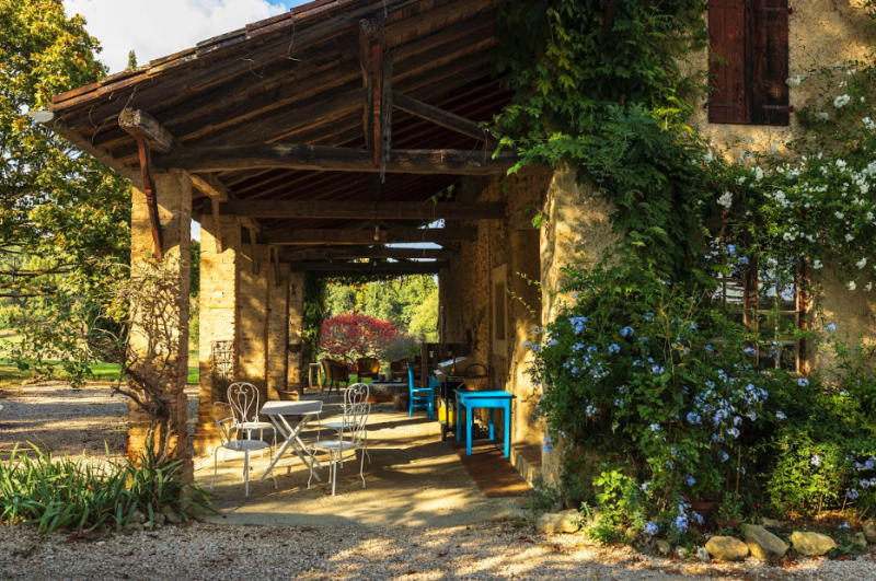 louer une maison de campagne pour production photo
