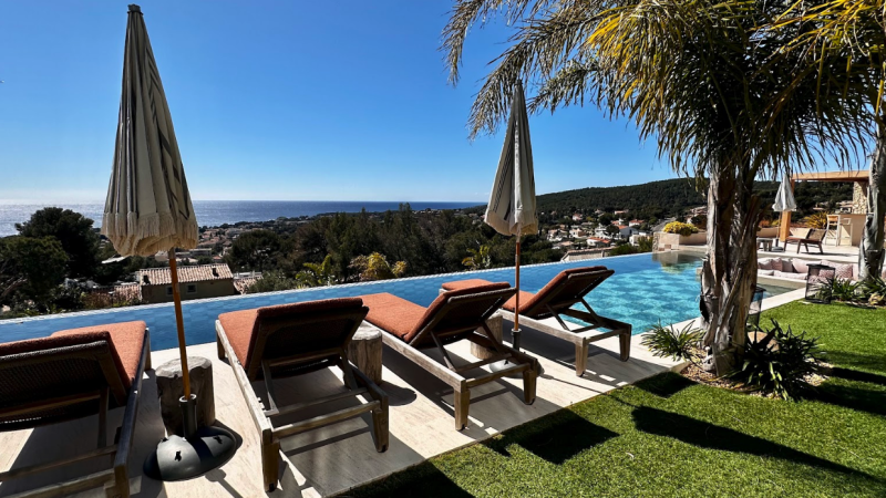 maison contemporaine en location pour shooting bandol