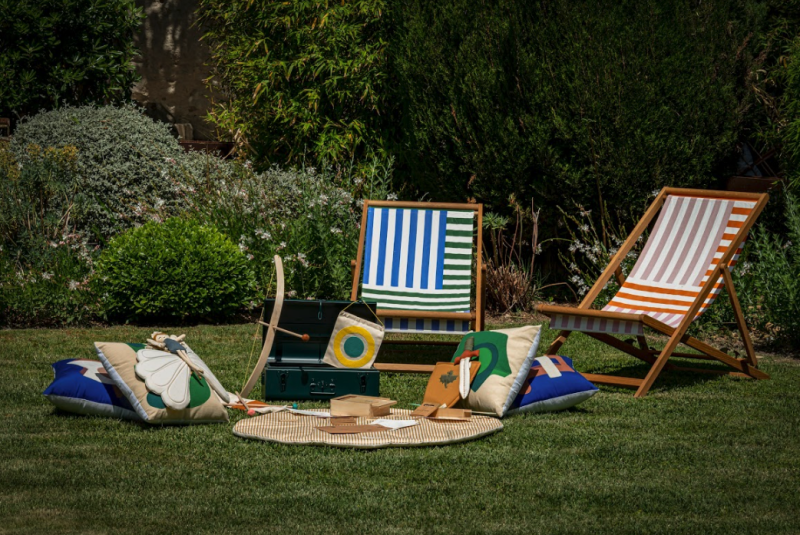 décor pour mobilier de jardin en provence