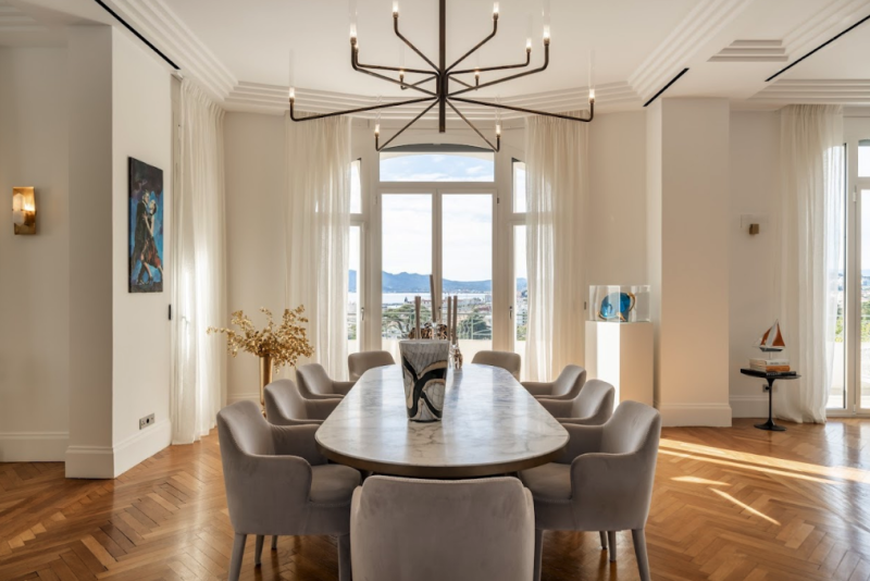 villa vue mer pour shooting photo cannes