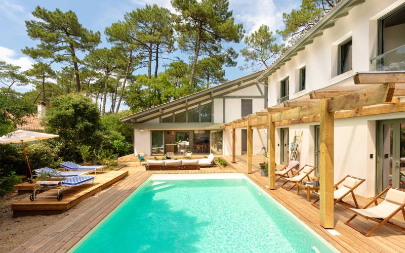 location villa shooting Hossegor