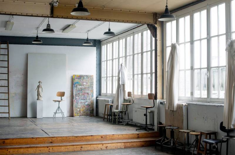 Location atelier d 'artiste à paris pour shooting photo