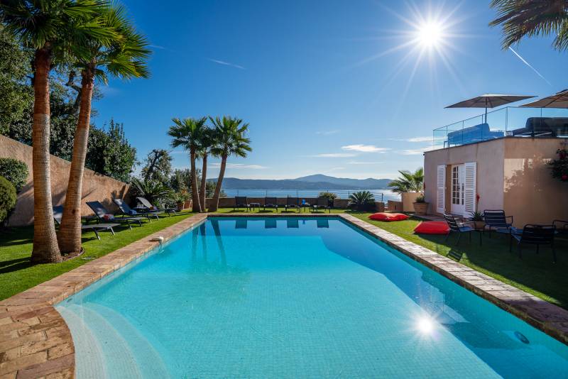 villa vue mer pour shooting photo saint-tropez