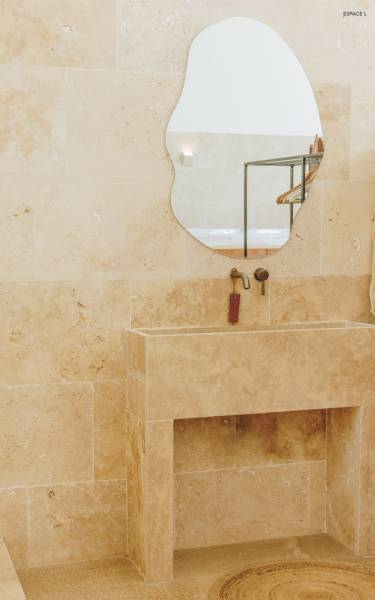 belle salle de bain pour shooting en camargue