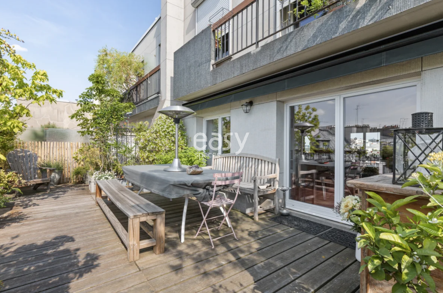 lieu avec terrasse a paris pour tournage