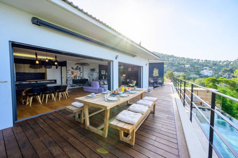 louer une maison contemporaine pour shooting dans le var