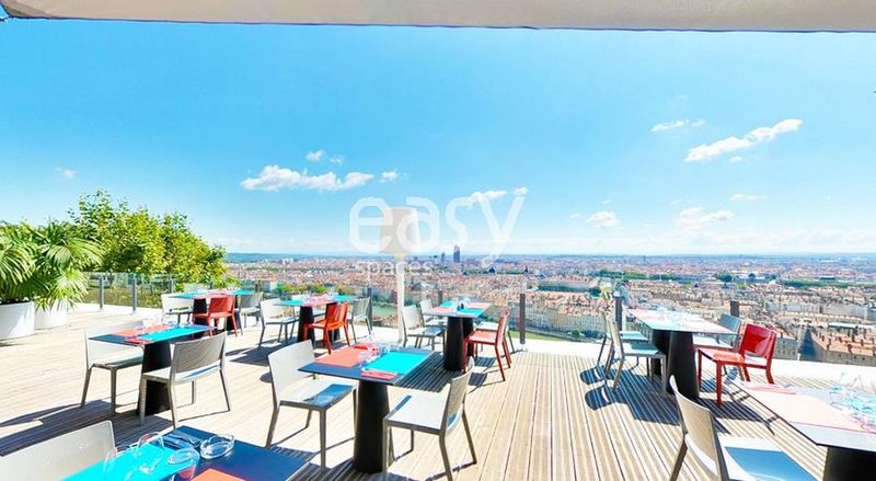 vue panoramique sur Lyon pour tournage