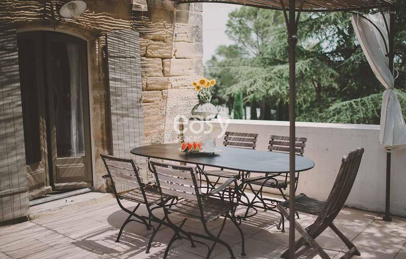 lieu de shooting avec petites terrasses sud de la france