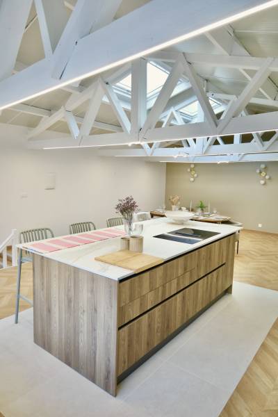 cuisine équipée pour show culinaire paris