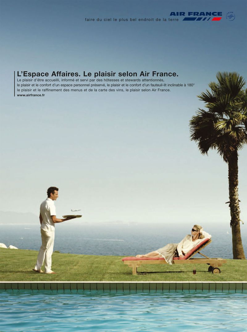 production photographique de luxe pour air france à Marseille