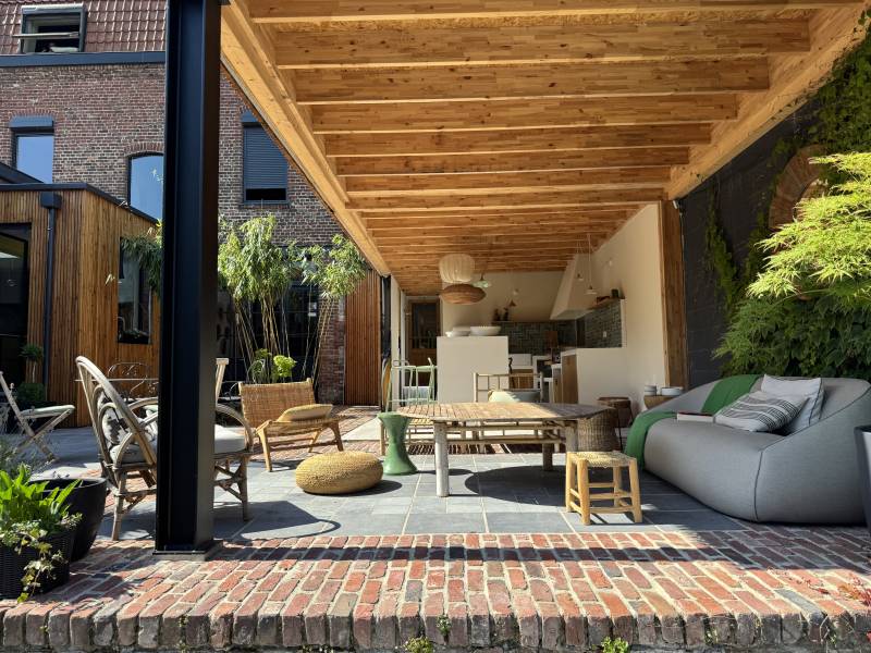 décor pour prises de vues dans le nord