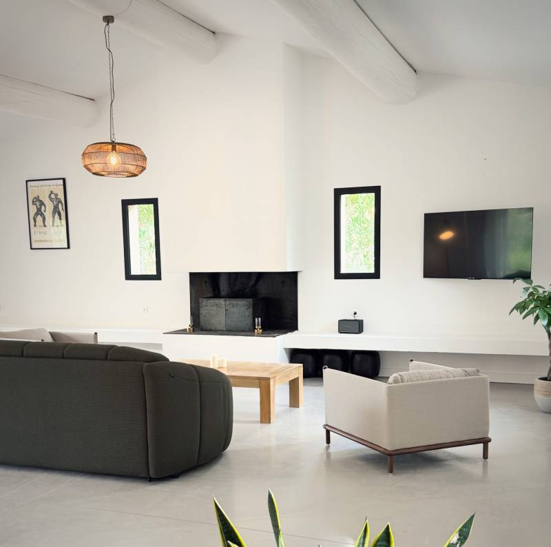 belle maison en location pour production photo alpilles