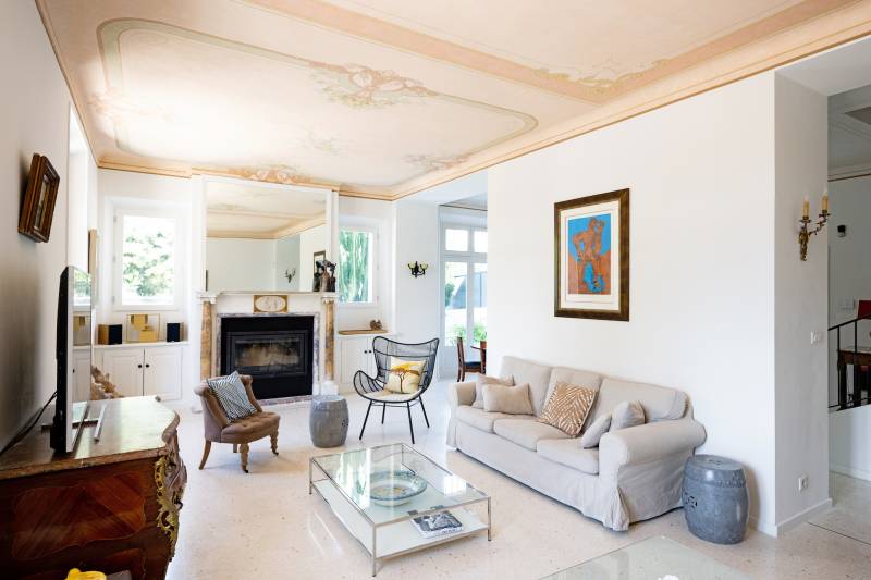 location villa italienne vue mer cote d'azur