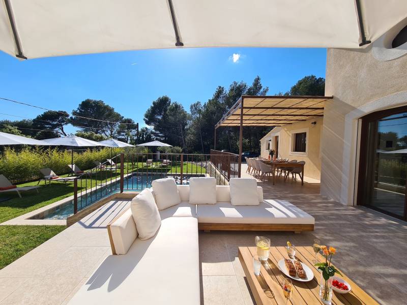 Louer une maison avec piscine pour shooting photo Luberon