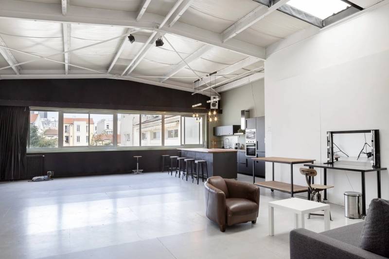loft industriel à louer pour shooting culinaire paris