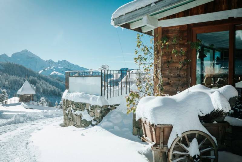 décor pour shooting photo megève