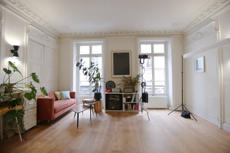 louer un appartement parisien pour un showroom
