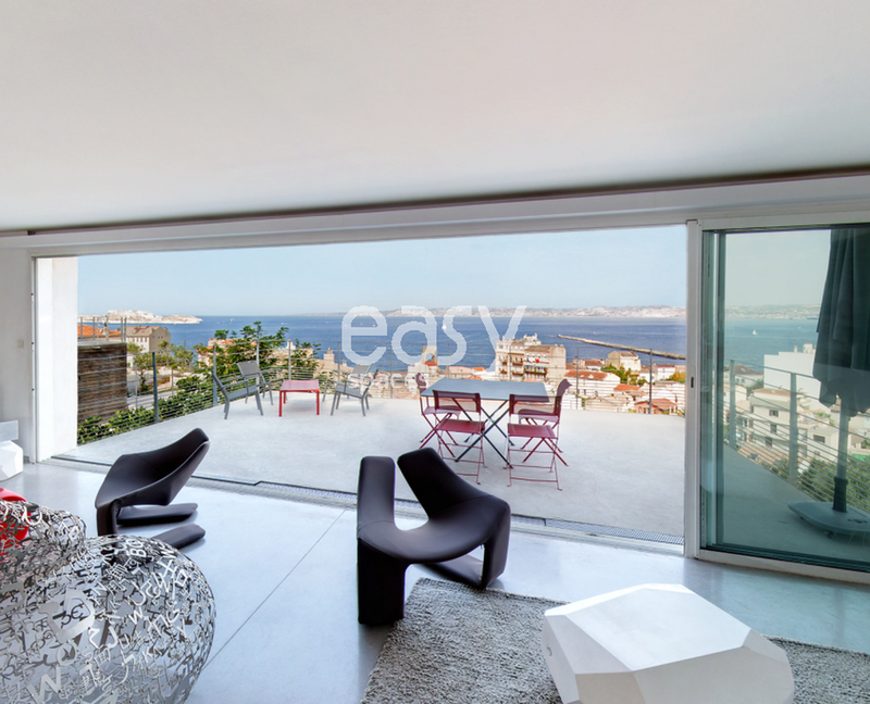 villa vue mer marseille