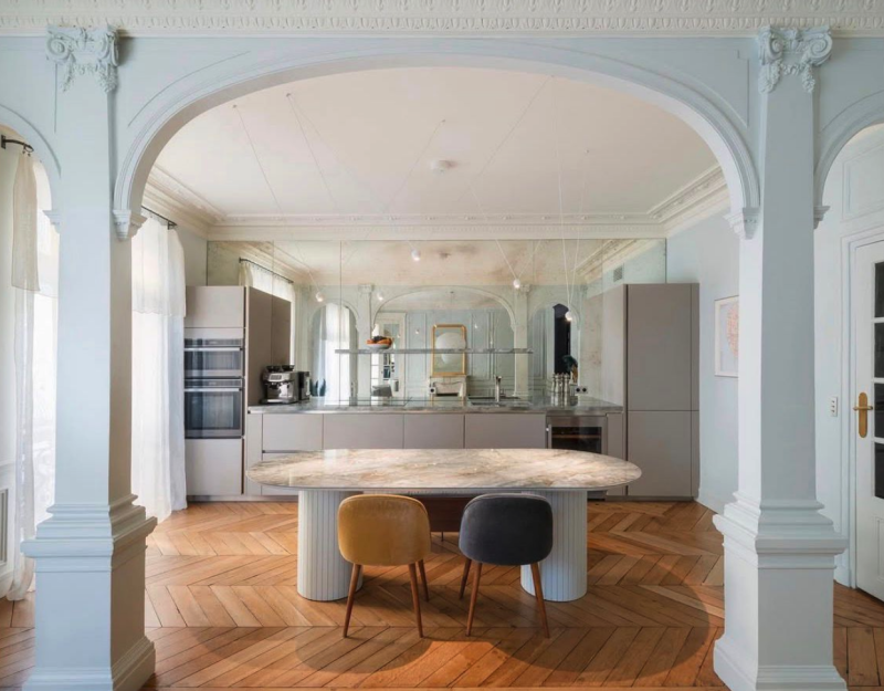 appartement haussmannien dans le centre de paris à louer pour tournage