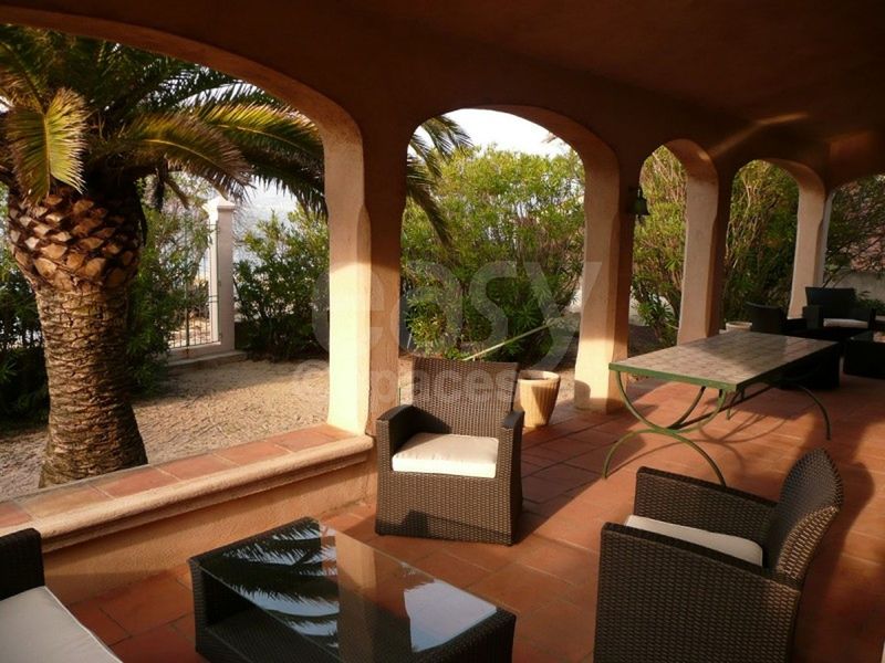 terrasses ombragées pour photoshoot