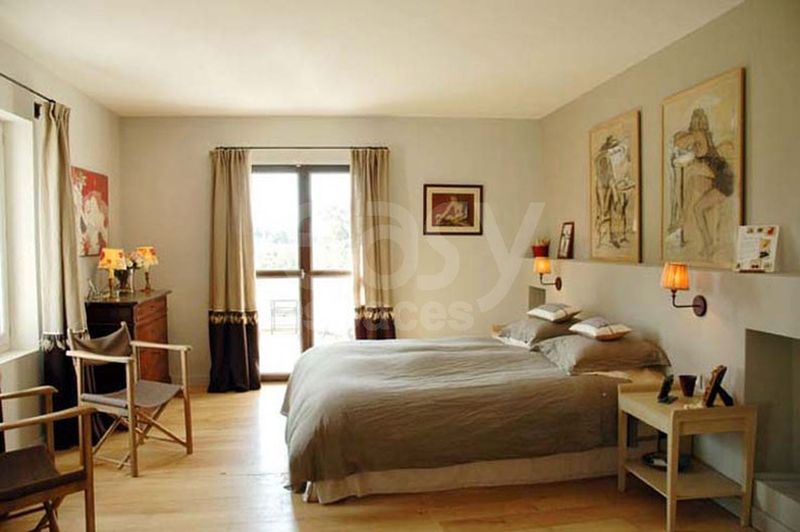 location de bastide avec jardin pour cinema Luberon