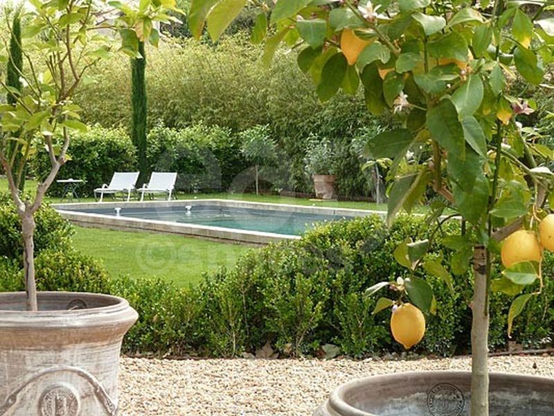 Location belle demeure avec grands jardins verts Cavaillon Apt Luberon