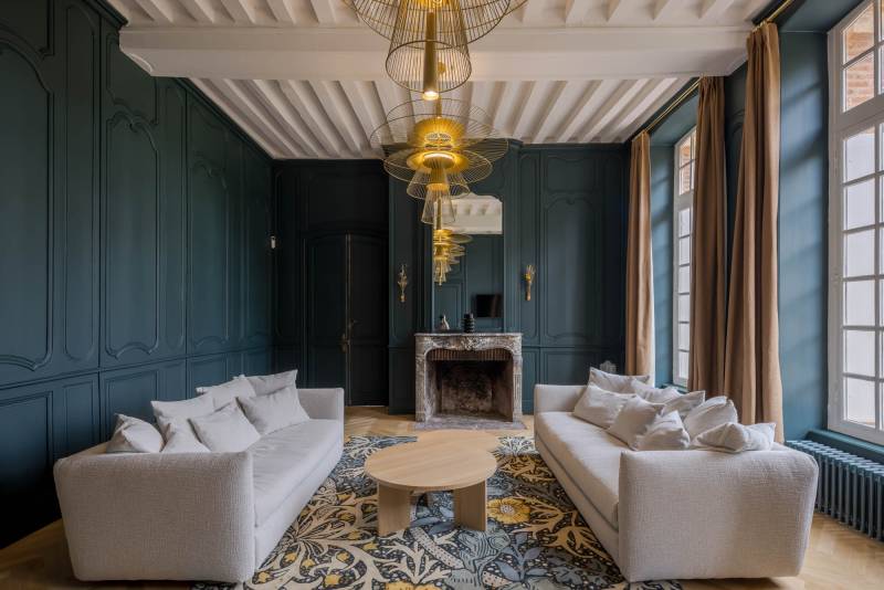 lieu avec salon tendance pour tournage et shooting photo